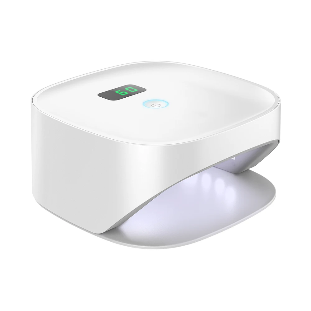 ODM OEM 48W Art Manicure Professional Gel Polish Wireless Rechargeable UV LED Light Nail Dryer Lamp Home Use