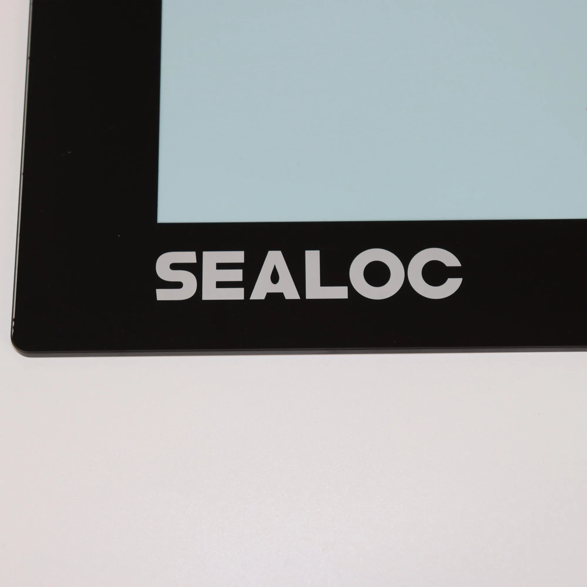 China manufacturer supply LED LCD TV screen protector tempered AG glass with CNC grinding edge