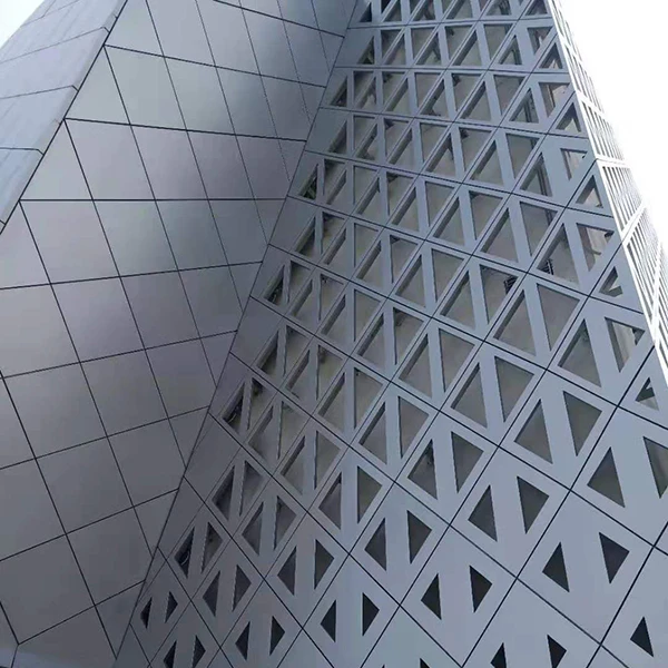 Multifunction Composite Panels Wall Perforated Roof Facade Industrial Showroom Aluminum Wall Panel