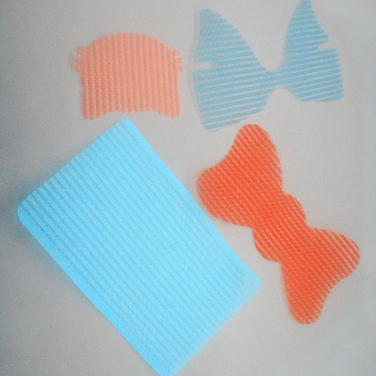 printed Logo Nylon black color Hair Gripper Hair Salon Hair Grippers for Men and Women