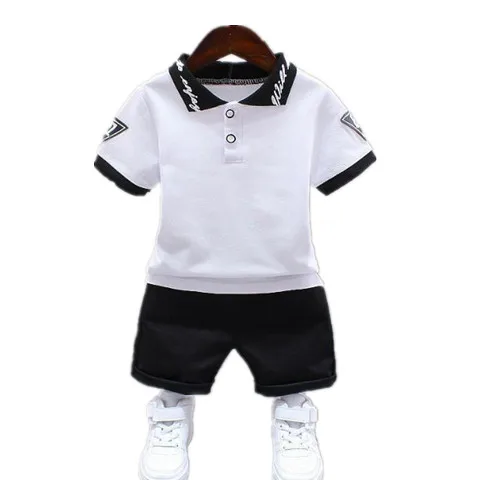 New 2021 kids clothes summer 2pcs clothing boys children clothes boys Fashion casual set