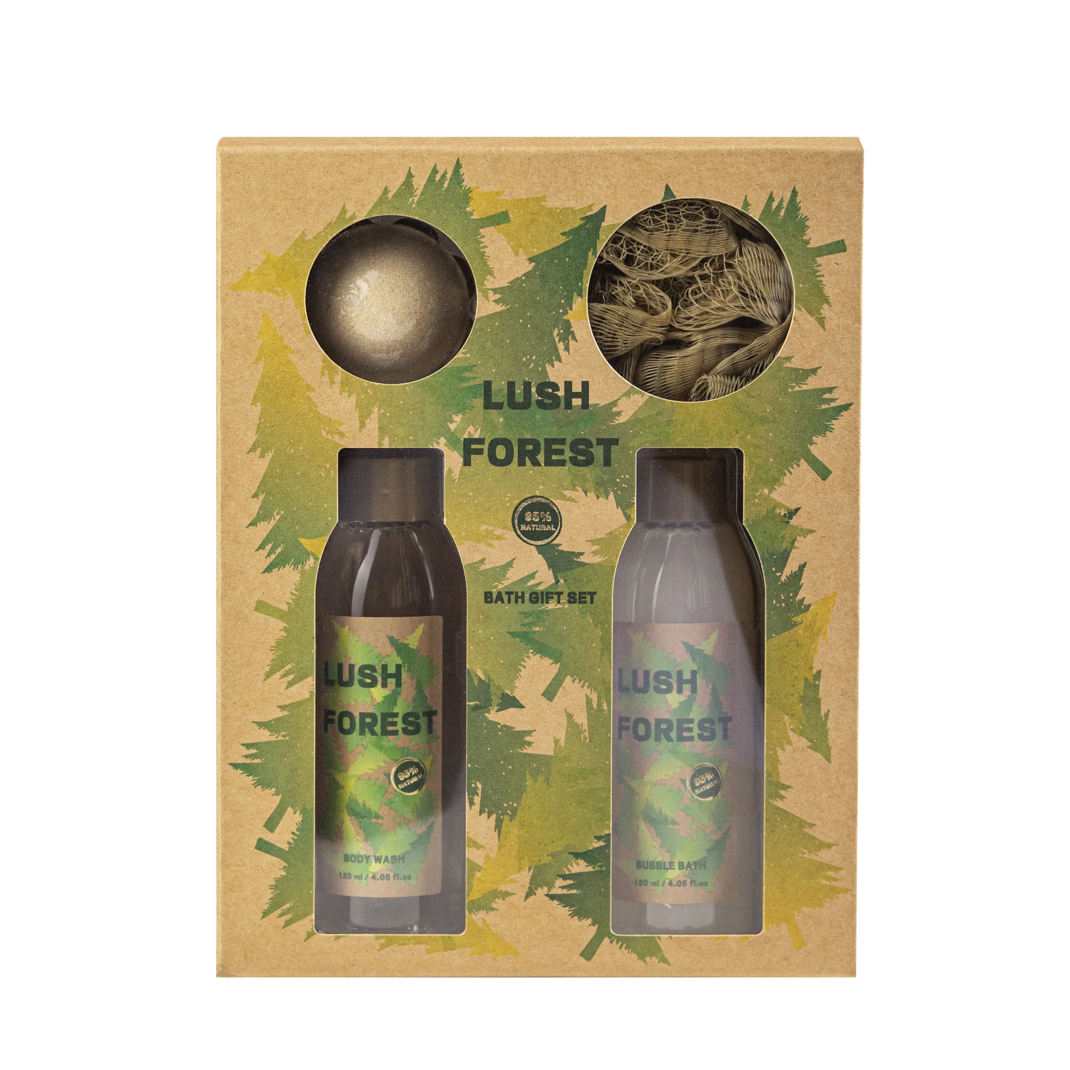 High-quality Shower Gel Wash Body Spa New Style Bath Salt Bath Lotion Suit Soap Gift Set