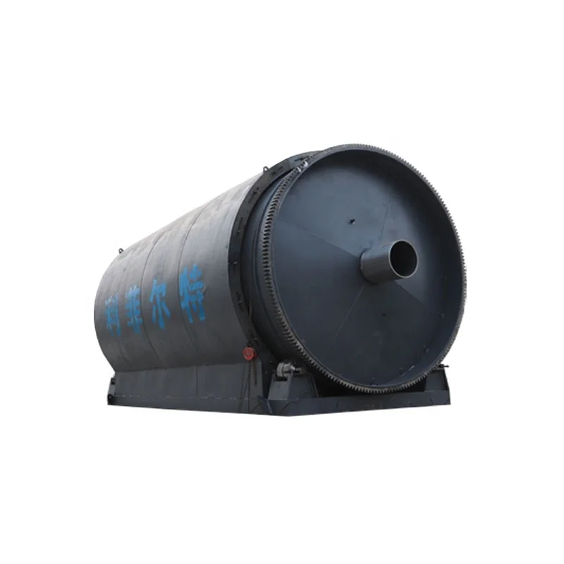 10 tpd Waste Tire To Fuel Oil Pyrolysis Plant Oil Sludge Pyrolysis Reactor LES-2666