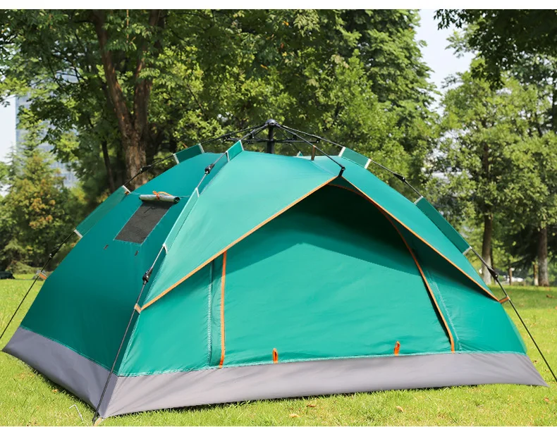 4 Person Customized Privacy Cheap Instant Auto Folding Portable Automatic Waterproof Canopy Outdoor Camping Pop Up Tent folding tent
