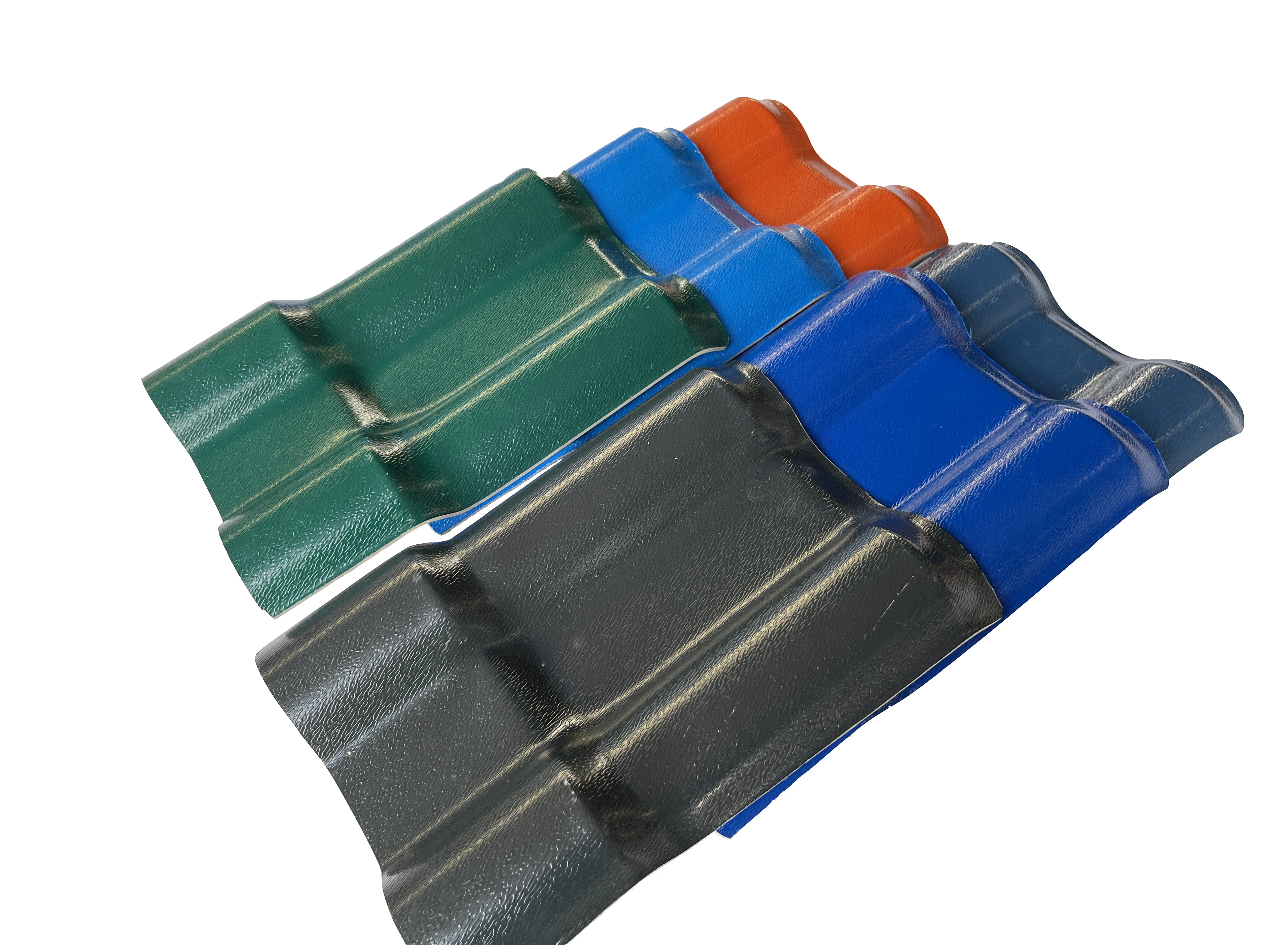 Customized Style Synthetic Resin Sheet For Roof Modern Color Design Coated ASA PVC Corrugated Roofing Sheet