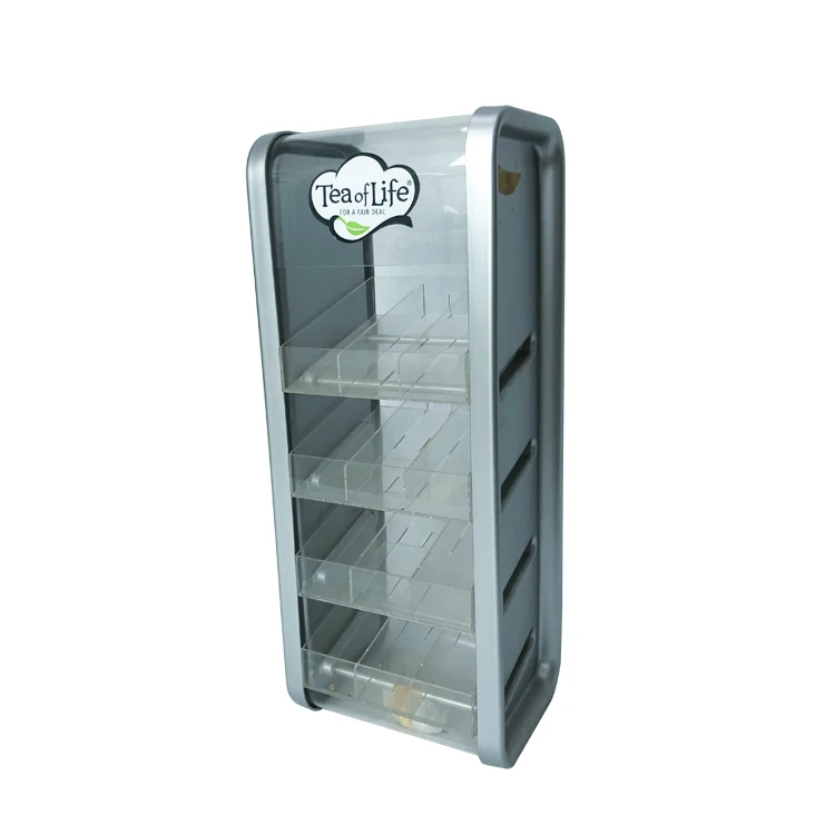 Retail Plastic Display Stand Thermoformed Advertisement Custom Vacuum Cups Rack Display For Shops