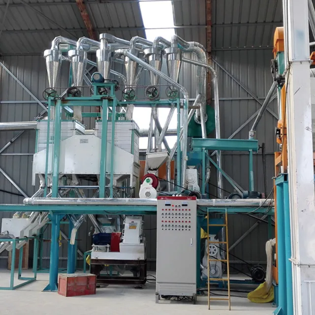 Hotsale 30T/D commercial wheat flour milling grinding machine flour mills for sale Fine Flour Maida