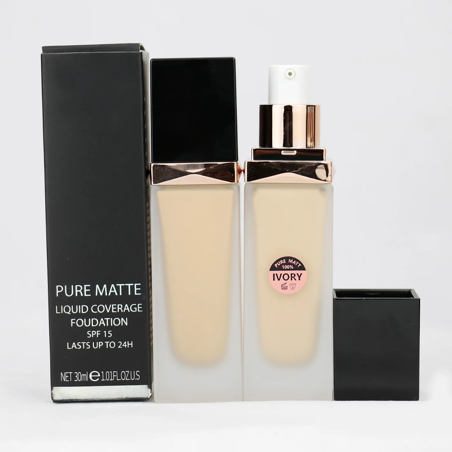 New arrival fondation private label cosmetics water proof foundation for women