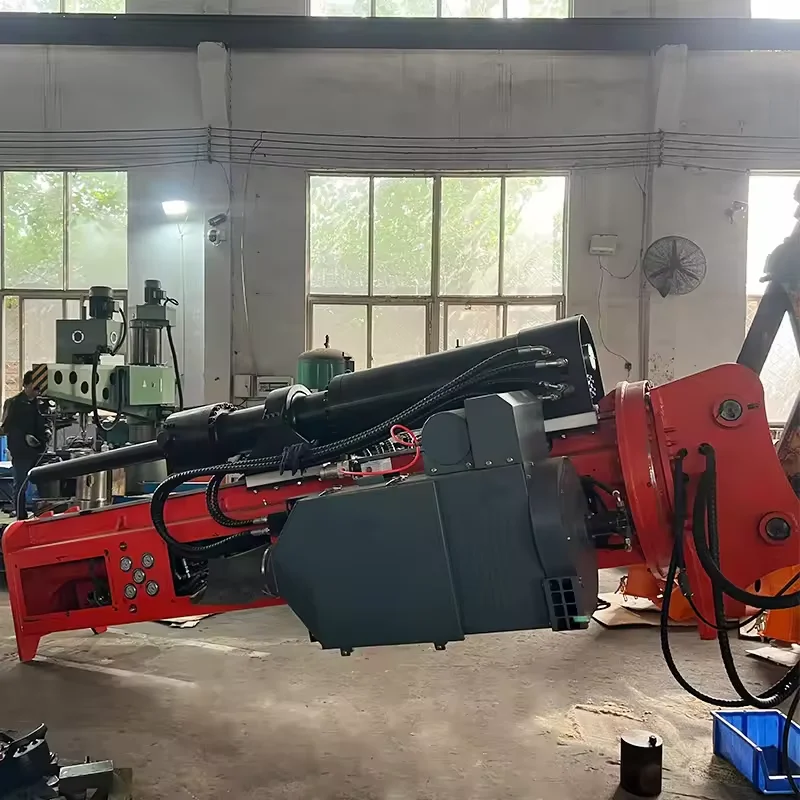 Feathers And Wedges 45kw Hydraulic Rock Splitter For Quarry Stone Cutting Machine Excavator Mounted Hydraulic Rock Splitter