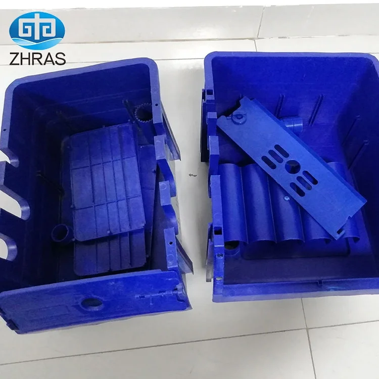 Factory aquaculture mud crab plastic boxes for fish farm Wholesale price indoor ras live crab farming boxes crab house