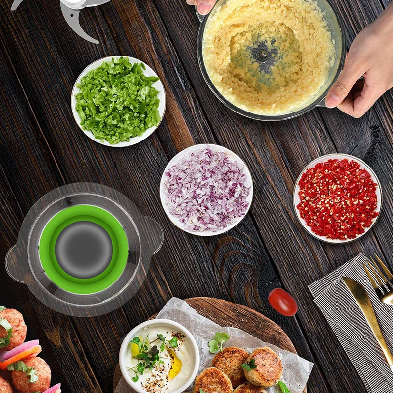 3l 4l 5l 6l 10l многофункциональная электрическая мясорубка 2 скорости стакан мяса измельчитель автоматический мясорубку тихий кухонный комбайн