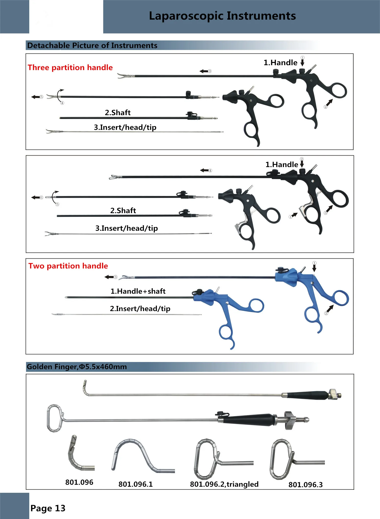 Laparscopic Instrument Dissecting Forceps Curved Scissors Fenestrated Grasper