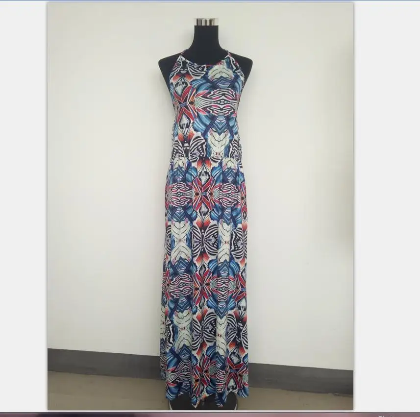 
Spring European and Bohemian mommy and kid outfit baby skirt female dress 