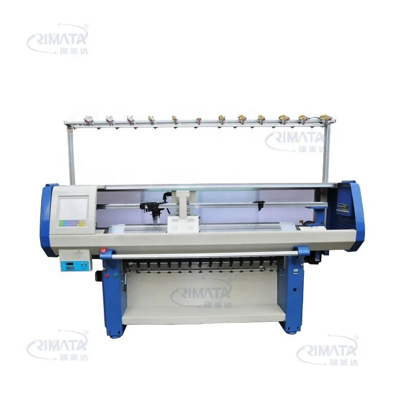 High Speed  Computerized Sweater Collar Flat Knitting Machine