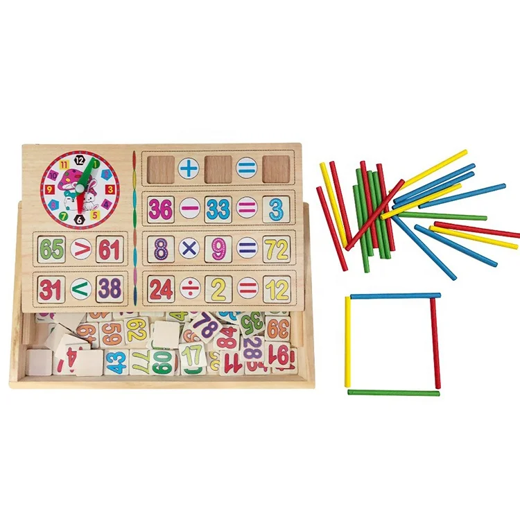 Professional Manufacturer educational calculate teaching aids montessoris math toys play kids games math materials