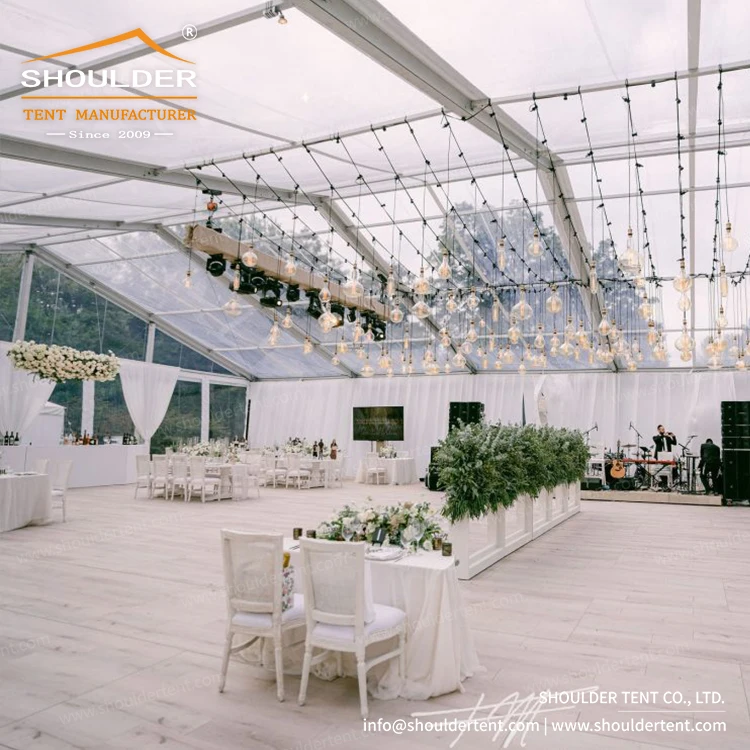 Factory Custom Fashion Luxury Waterproof Party Tents Maquee Tent Wedding