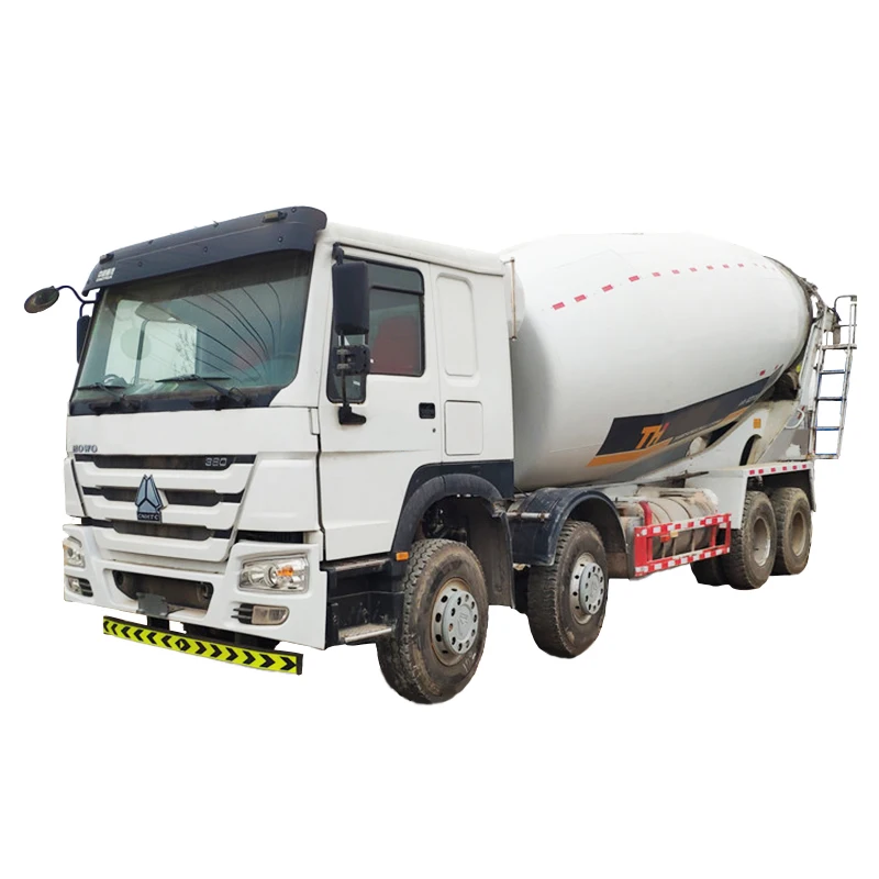 10 12 14 16 кубических метров 8x4 Уилер 380HP Sino Howo бетономешалки