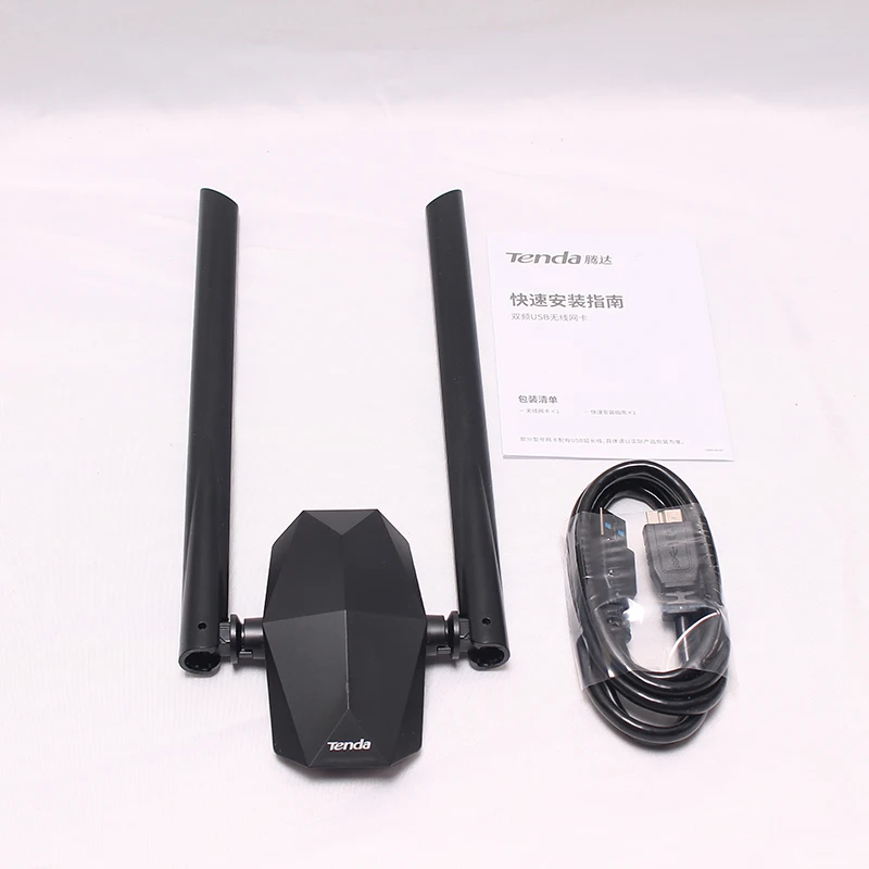 USB WIFI Adapter WiFi 6 AX1800 Dual-Band Tenda Network Card 1800mbps USB3.0 5dBi antennas 2.4&5G Wireless Adapter PC Laptop