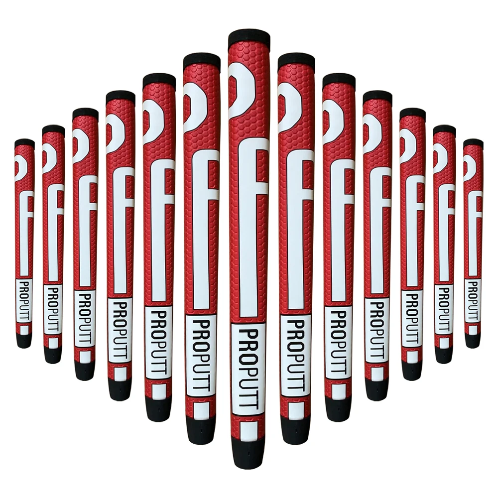 Double-P pistol standard golf grip anti-slip grip advanced design putter grip--- Customized Logo and Color.