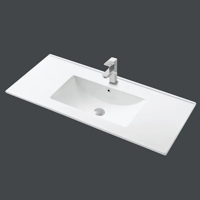 
Popular bathroom sink hotel sanitary ware ceramic countertop basin bathroom ceramic wash basin 
