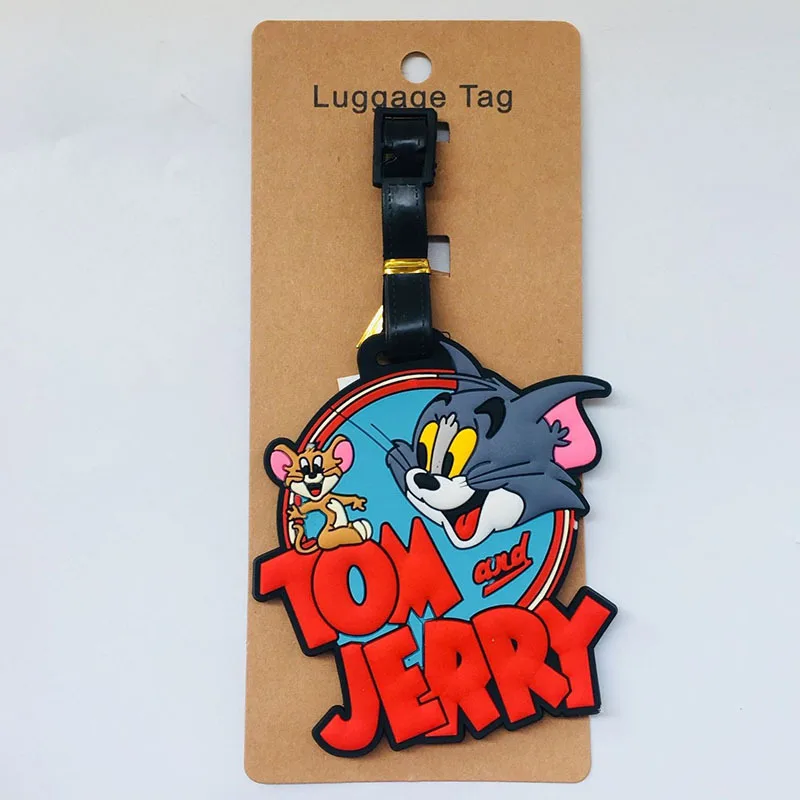 T1300 Japanese anime cartoon cute Mickey boarding luggage tag recognition small hang decoration