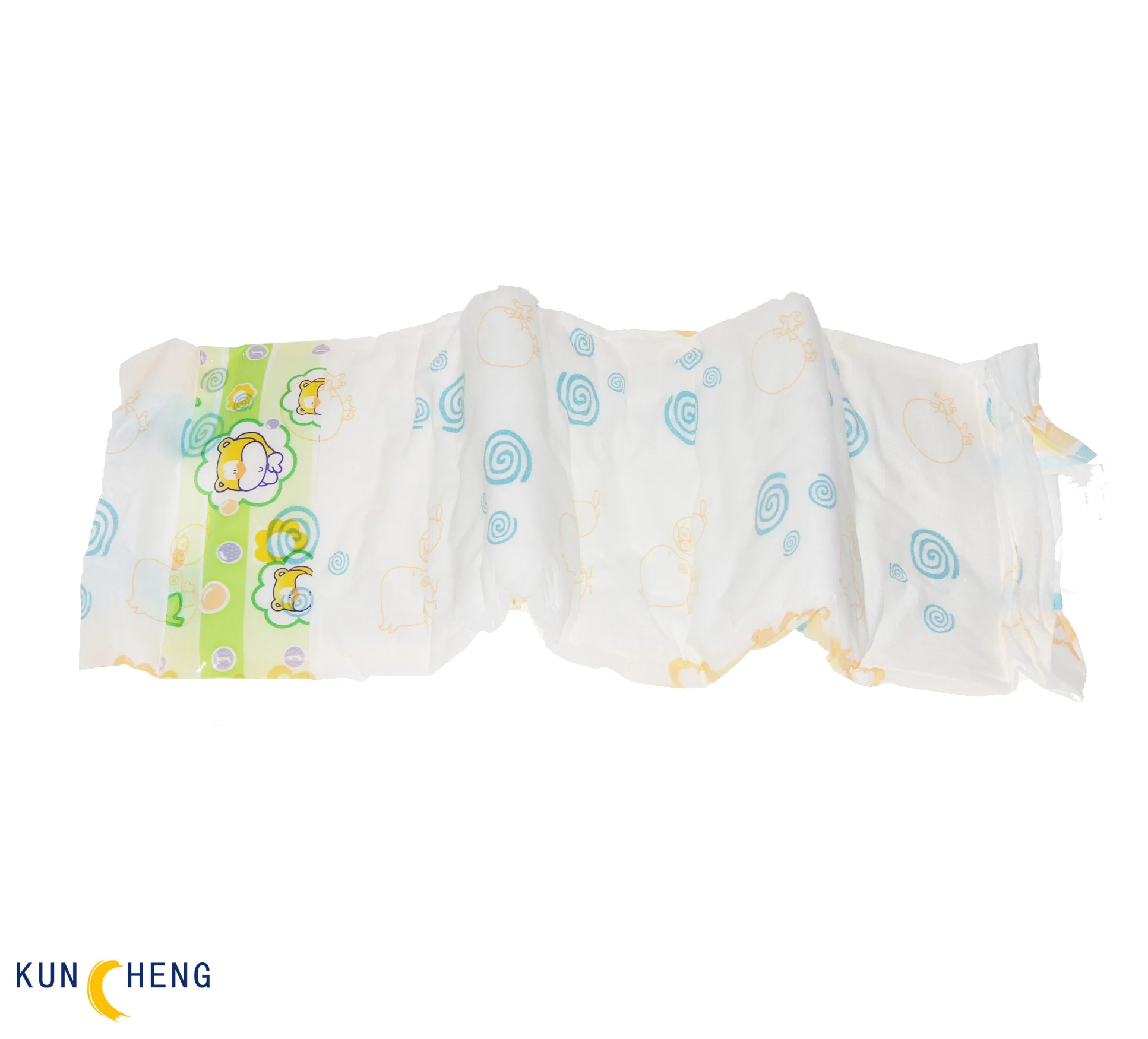 
baby diapers super thin soft touch adult diaper non woven breathable disposable high absorbability no leakage size M 29g/7g 