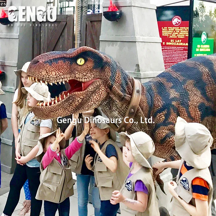 Animatronic Velociraptor Dinosaur Costume Adult Costume