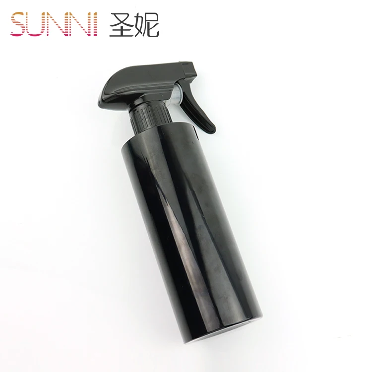 In Stock 400ml Cylinder Black Air Freshener Car Cleaning Plastic Mist Trigger Spray Bottle Sprayer Bottle