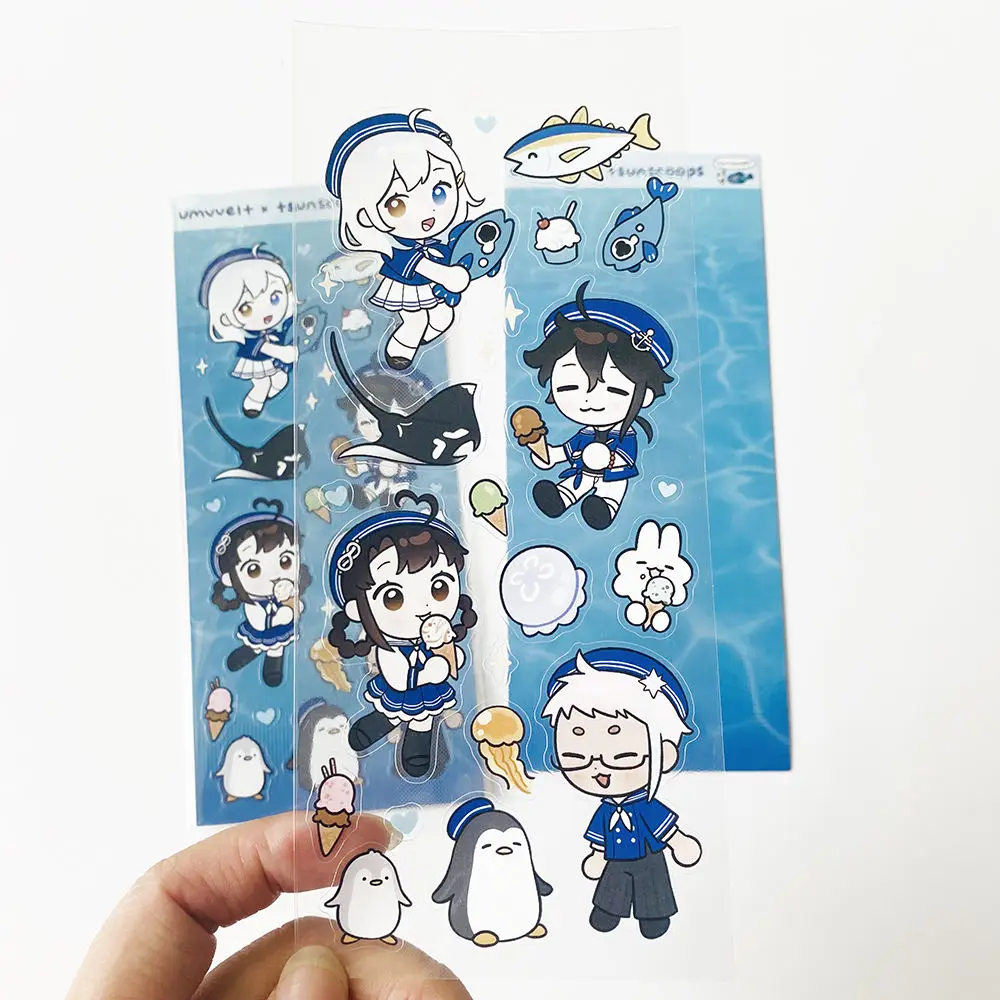 Custom Brand Promotion Printable Lipstick Gold Foil Label Sticker Transparent Die Cut Logo Waterproof Clear Vinyl Sticker