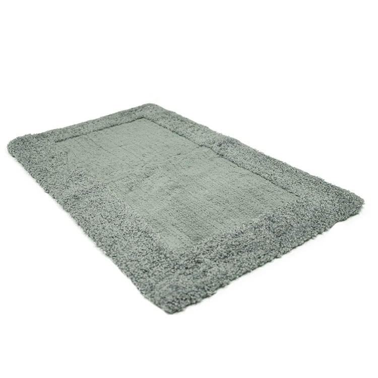 
China High Quality Comfortable Shaggy Tufting Bathroom Mat Set 