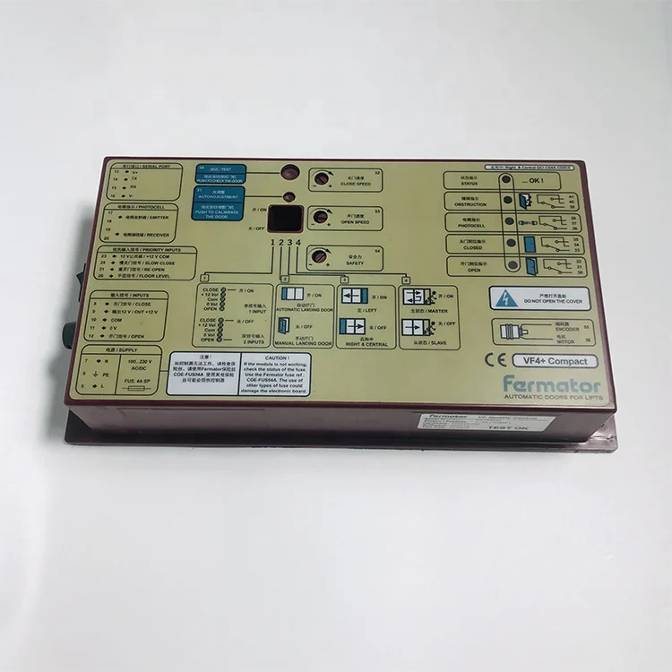 Fermator Parts Suppliers vvvf4 Electronic Mainboard Elevator Door Controller