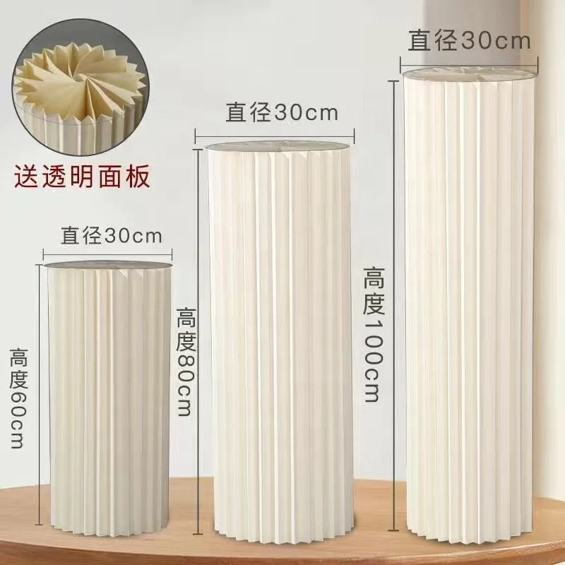 Good Price Of Cake Stand Round Cylinder Pedestal Cylinder Stands For Party