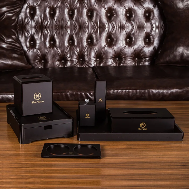 2021 new professional high quality luxury acrylic hotel toilet washroombathroom set products acrylic bathroom accessories