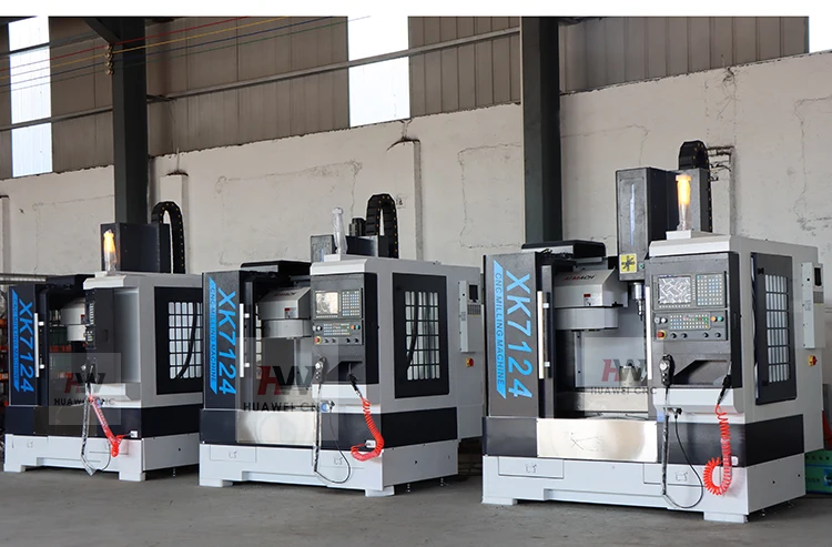 small milling machine cnc XK7124 cnc mini vmc