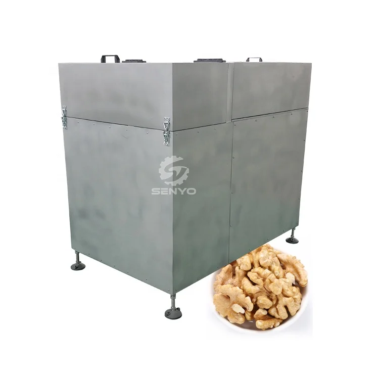 Factory supply high efficiency pecan cracking machine walnut crushing cracker machine