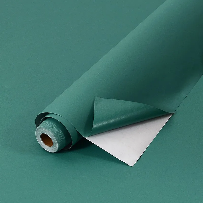simple solid color peel and stick wallpaper for home hotel desk decor waterproof adhesive sticker wall decor