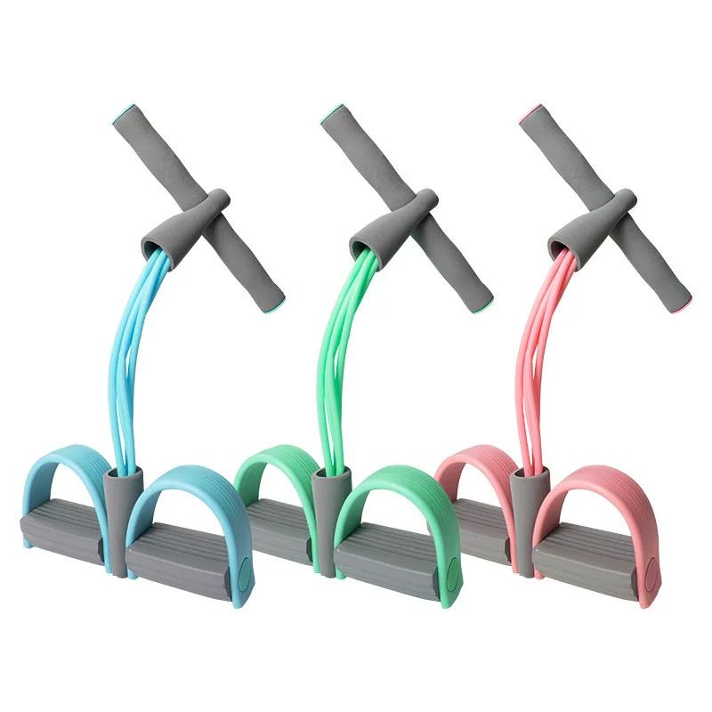 Wholesale Easy to Use Yoga Fitness Elastic Band Pedal Leg Pullers Fitness Slimming Tape Sit-Up Pull Pullers
