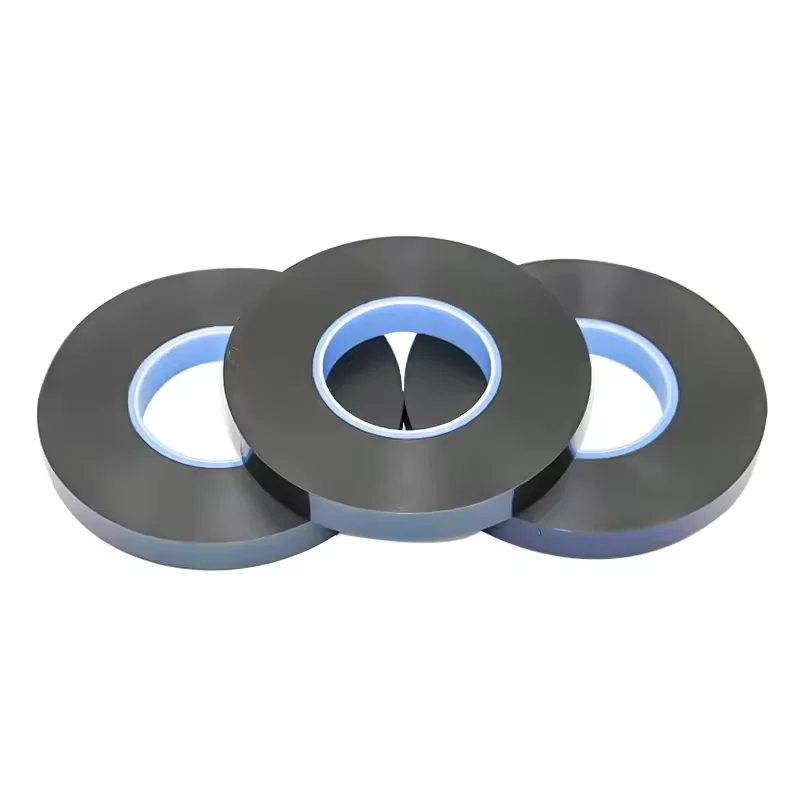 Pressure Sensitive Black PET Reinforced Acrylic Double Sided PE Foam Tape 62645 Glass Touch Screen Paste