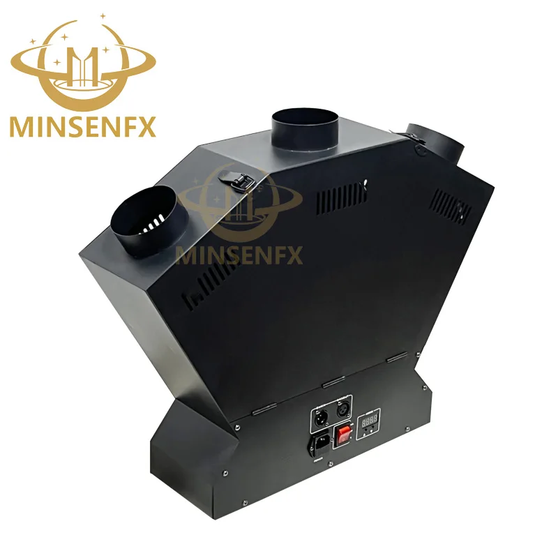 MINSENFX Special effect DMX512 Three head flame machine Triple-way Firework Firing Thrower Flame Projector Fire Machine