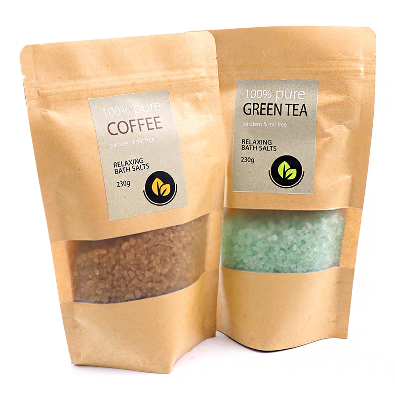 
Custom Logo Eco Friendly Private Label Luxury Colored Aromatherapy Organic Scrub Body Sea Bath Salt 