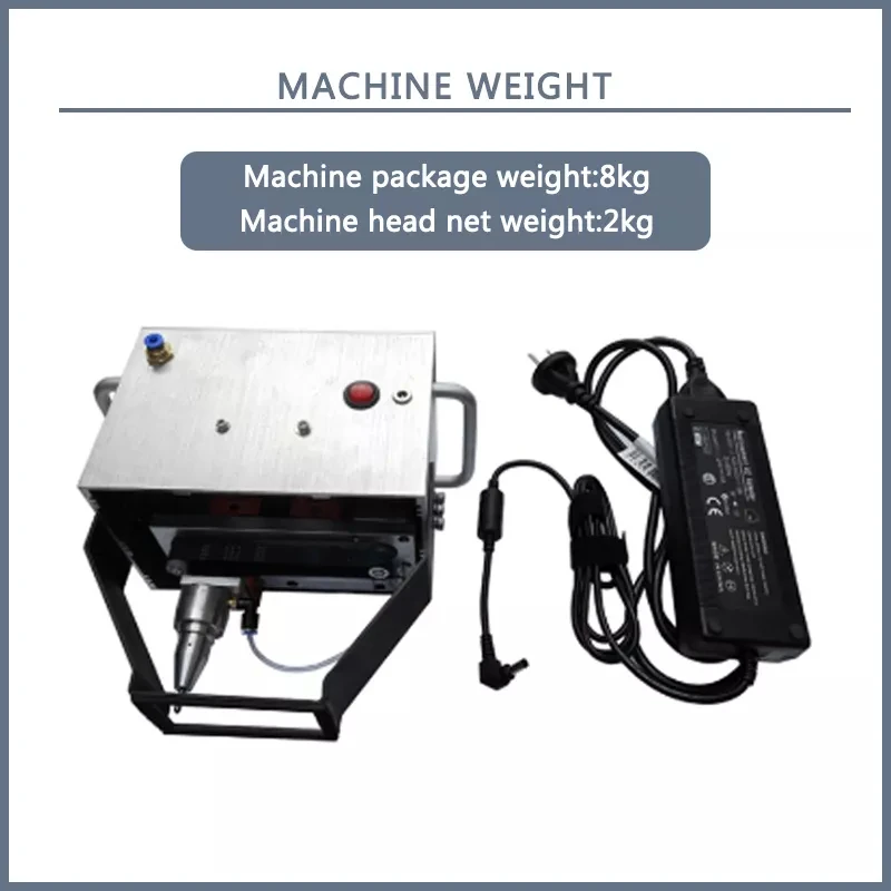 ZIXU Small Size High Light 8kg Hot Sale Car Vin Portable Marking Machine CNC Vin Marking Machine For Chassis