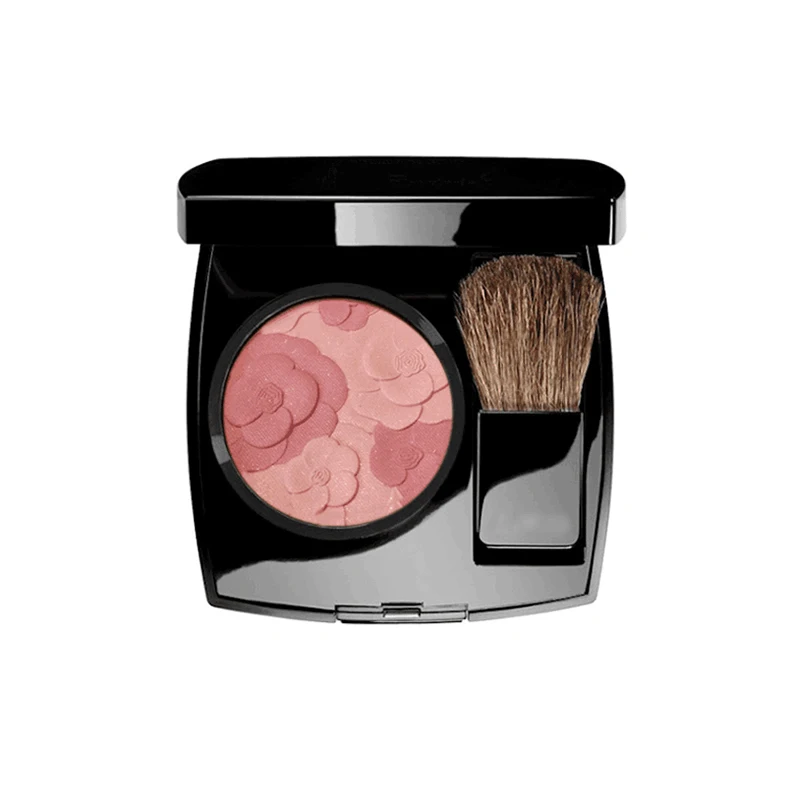 Private brand eyeshadow Flower Shape Blush OEM blush Makeup Pattern Blush  Blendable Powder Blush Pretty Peach