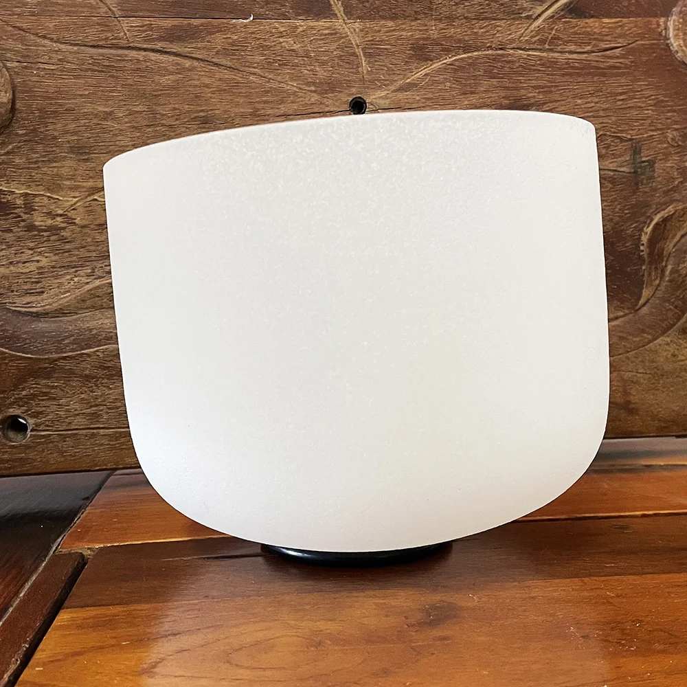 Manufacturer Selling 432hz Music Therapy Yoga Meditation Frosted Quartz Crystal Singing Bowl Singing Music Bowl