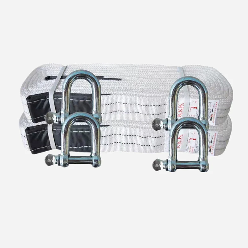 Good quality factory price towing belt for car snatch strap with slings eye hook