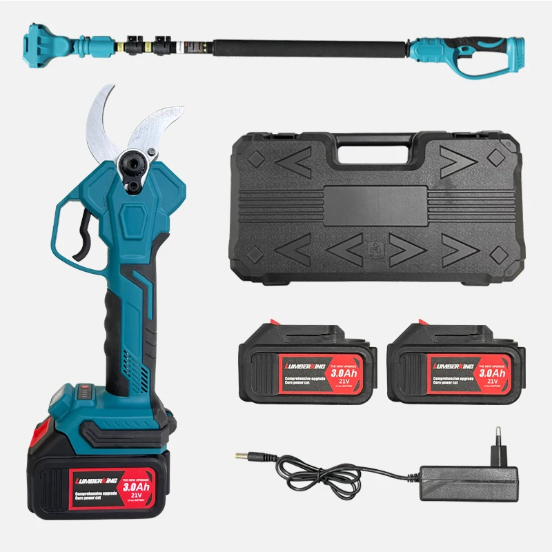 Pruning Shears 21V Cordless 40mm Garden Battery Pruner Branch Cutter Secateurs