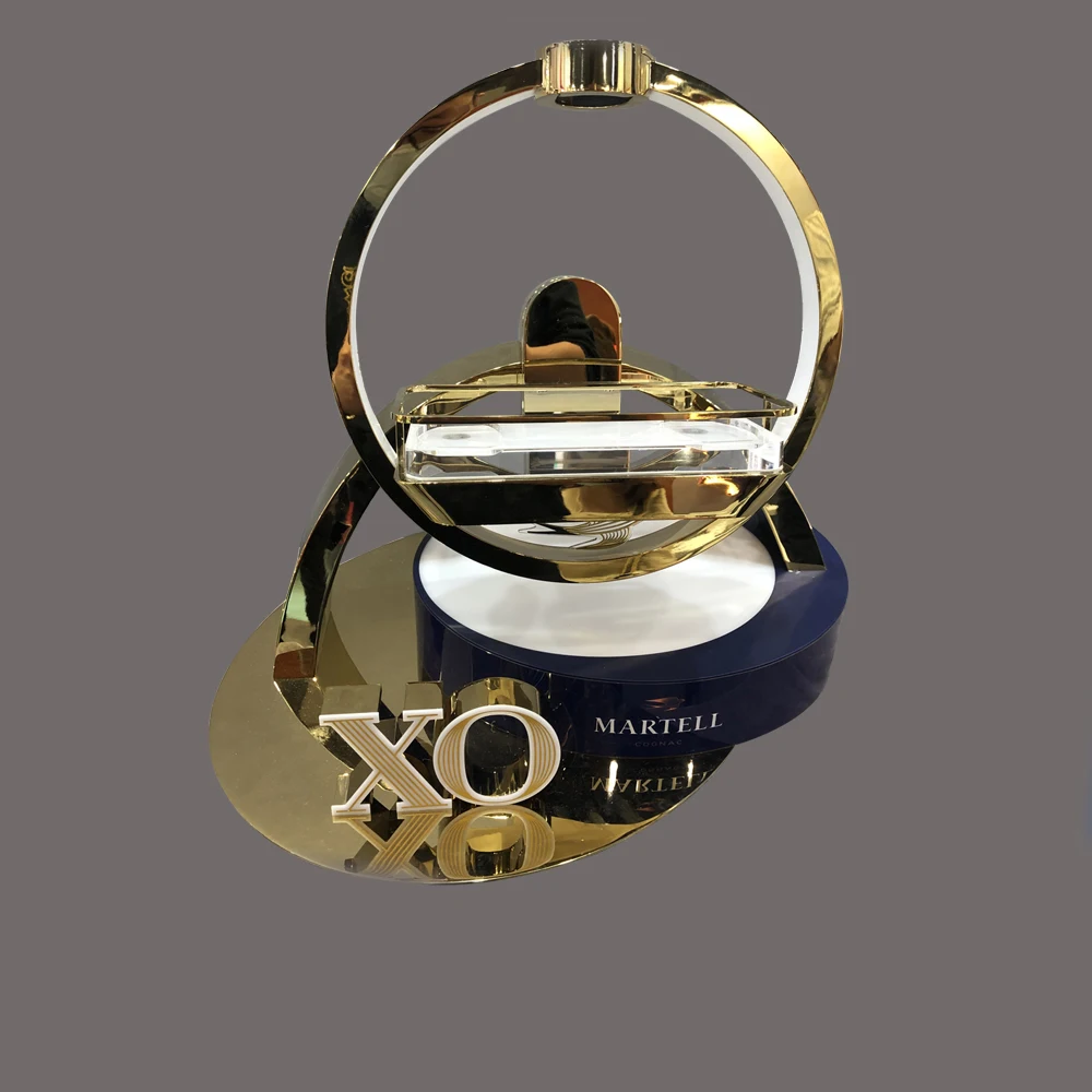 Дисплей для ликера XO коньяк Hennessy из нержавеющей стали домашний магазин декор