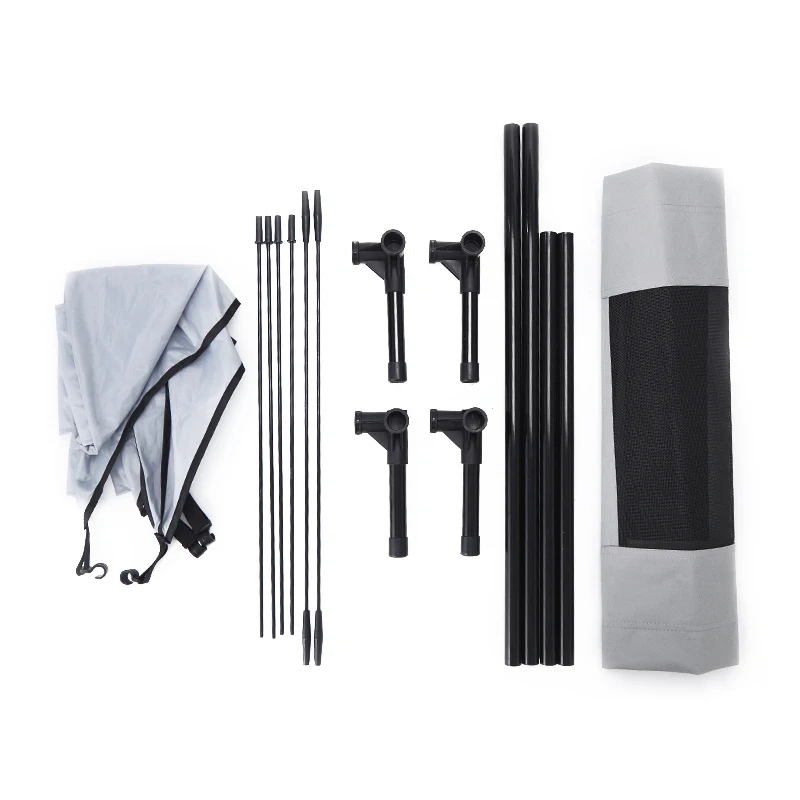 New Arrival High Quality Outdoor Camping Pet Dog Bed with Removable Sunshade Cot Tent