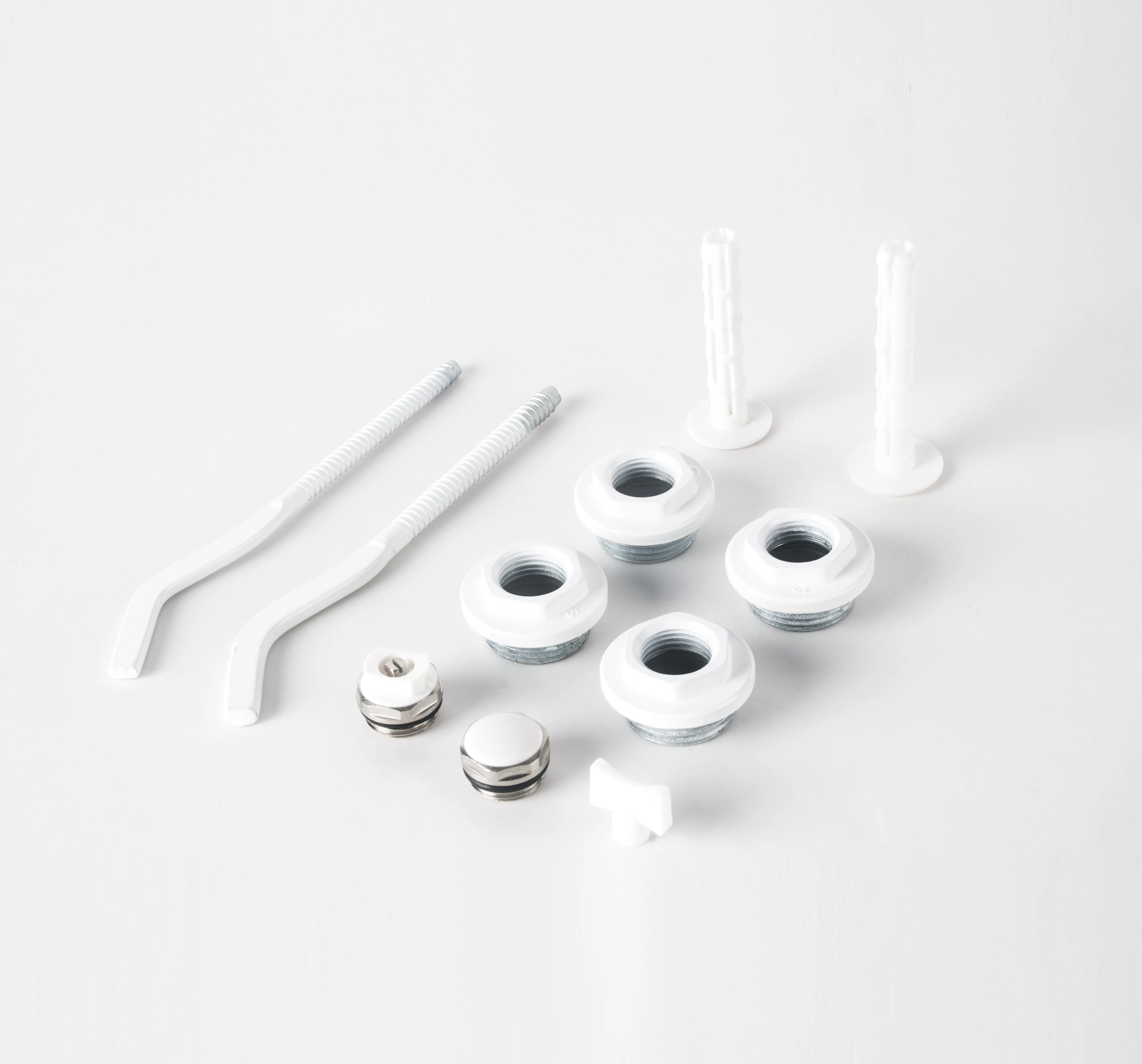 
HVAC systems Aluminum Heating Radiator Accessory Radiator Kits 7 in 1 Set 