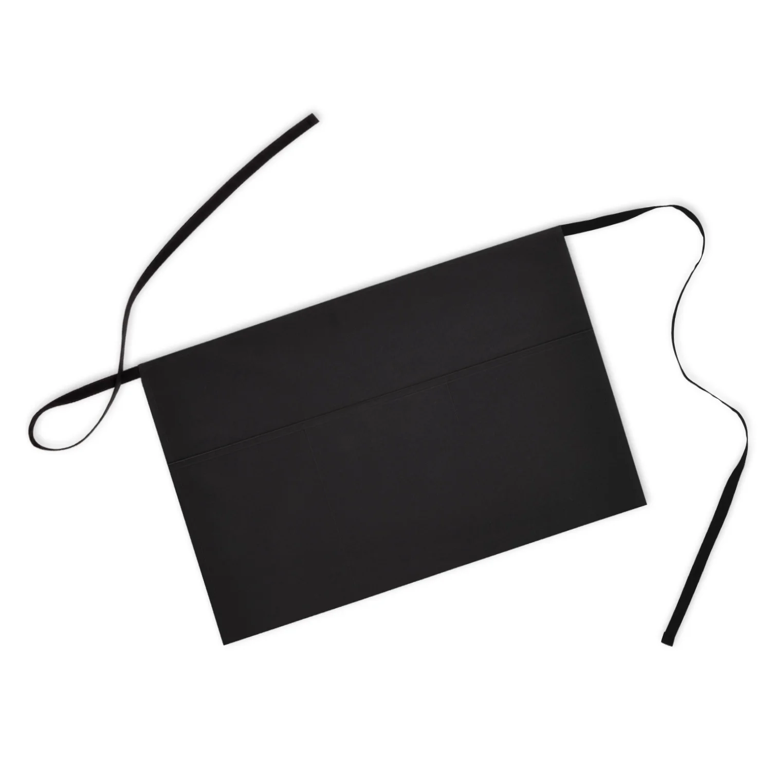 Hot Selling Ready Stock Men Women White Waist Aprons with Pockets