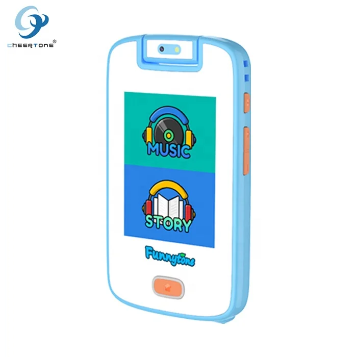 CTP13A Bestseller touch panel kids smart cell phone toy for kids girls boys with 12 games 86 learning card GUBI interactive pets
